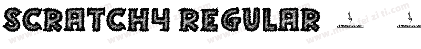 Scratchy Regular字体转换